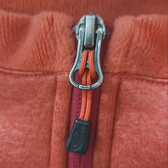 The North Face Agave Jacket in Melon Red Heather Sz L - Picture 5 of 14